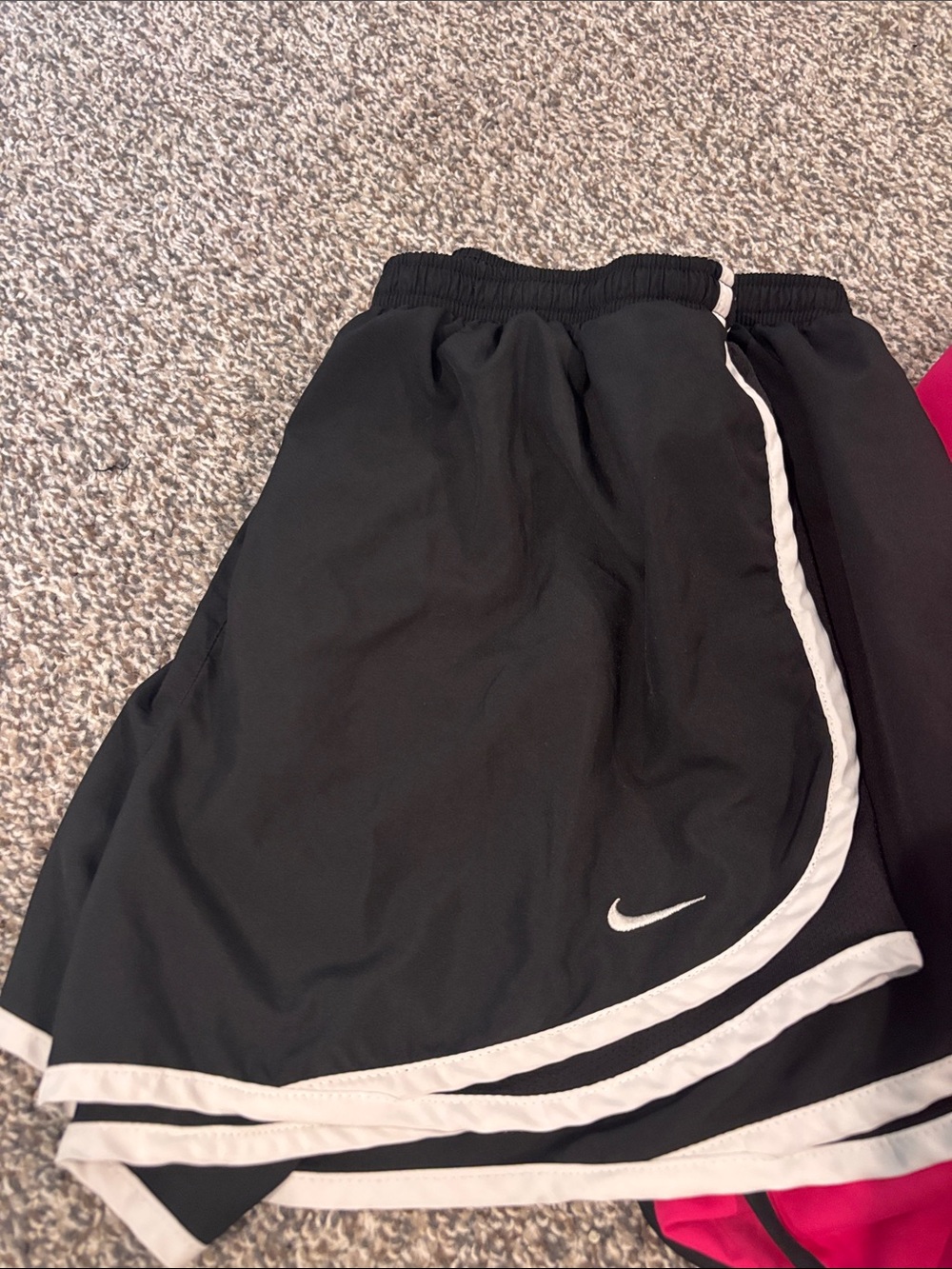 Nike Women’s Running Athletic Shorts - Aqua, Black, Pink Xlarge - Picture 3 of 10